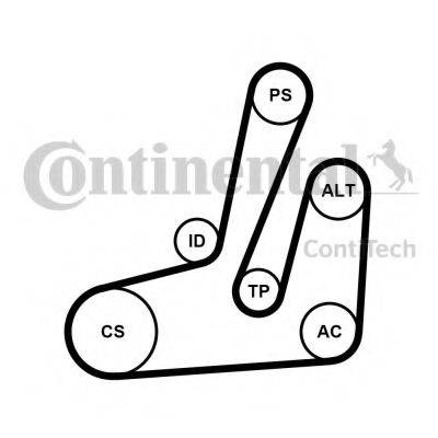 CONTITECH 6PK1390K1