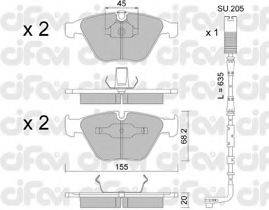 CIFAM 822-558-4K