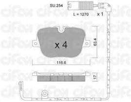 CIFAM 822-837-0K