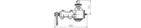 OPEL 900686 Рульовий механізм