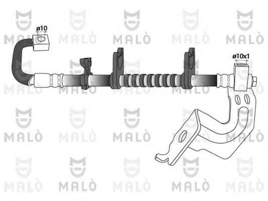 MALO 80737 Гальмівний шланг