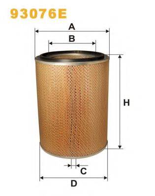 WIX FILTERS 93076E