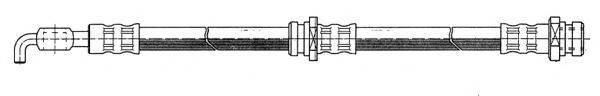 CEF 511503 Гальмівний шланг