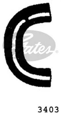 GATES 3403 Шланг радіатора