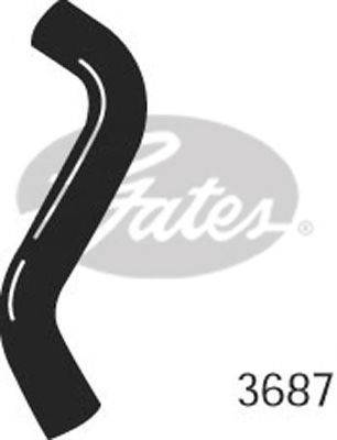 GATES 3687 Шланг радіатора
