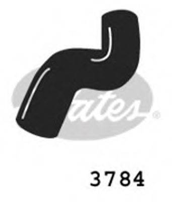 GATES 3784 Шланг радіатора