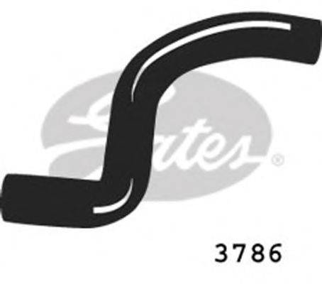 GATES 3786 Шланг радіатора