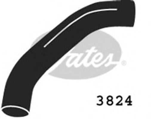 GATES 3824 Шланг радіатора