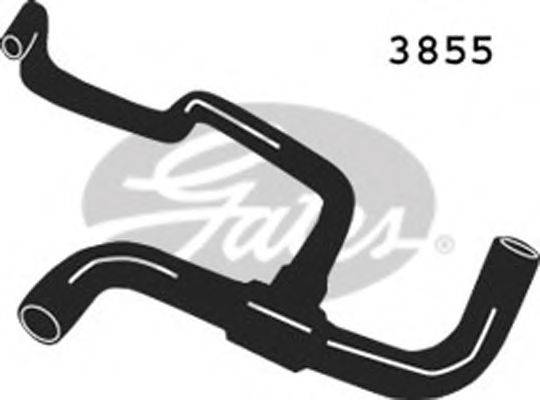 GATES 3855 Шланг радіатора