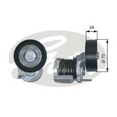 VW 038903315AM Натяжний ролик, полікліновий ремінь