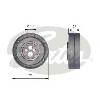 VW 078109243 Натяжний ролик, ремінь ГРМ