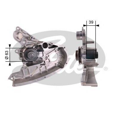 GATES WP0084 Водяний насос