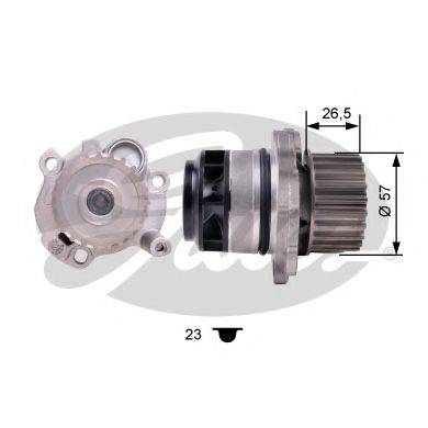 GATES WP0089 Водяний насос