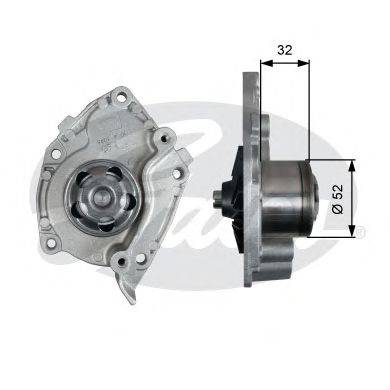 GATES WP0093 Водяний насос