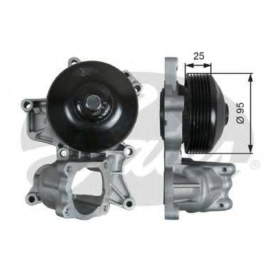 GATES WP0121 Водяний насос