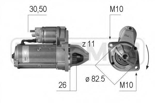 MESSMER 220551 Стартер