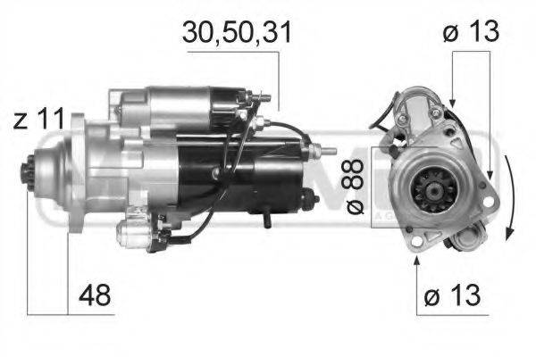 MESSMER 220565 Стартер