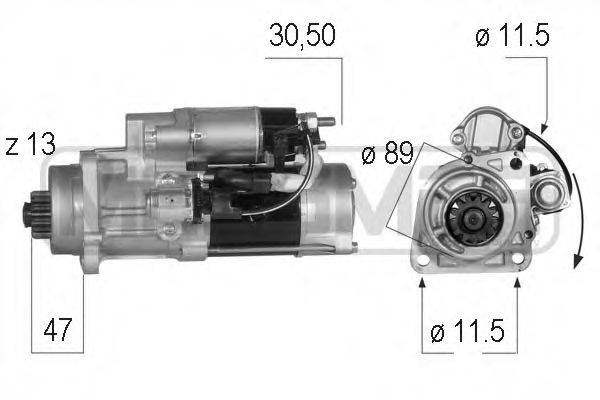MESSMER 220566 Стартер