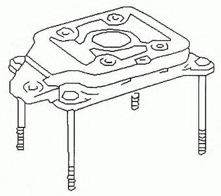 VW 032 129 765 Фланець, карбюратор