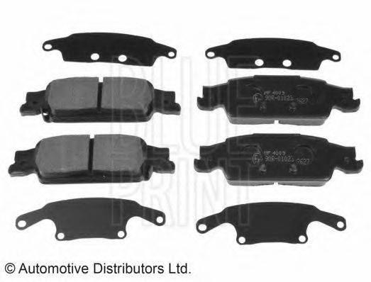 PROTECHNIC PRP1222 Комплект гальмівних колодок, дискове гальмо
