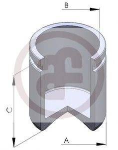 BENDIX 502052 Поршень, корпус скоби гальма