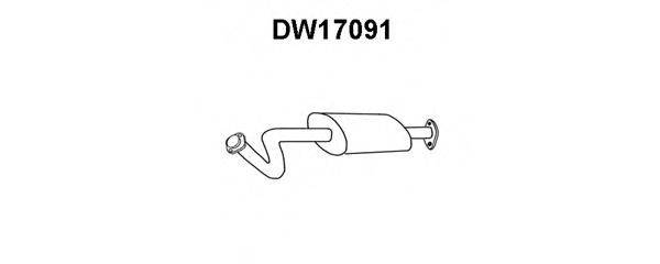 DAEWOO 053556 Передглушувач вихлопних газів