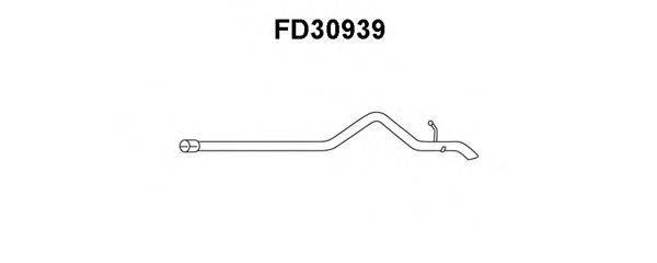 FORD 4091635 Труба вихлопного газу