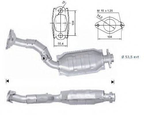 MAGNAFLOW 65607 Каталізатор