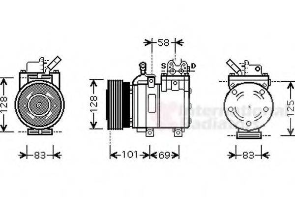 VAN WEZEL 8200K166