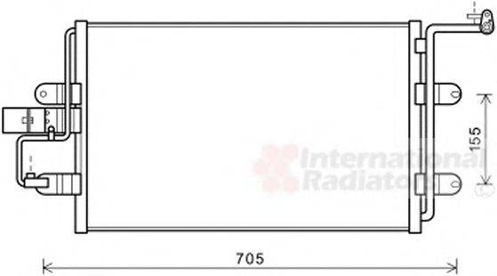 PAPE 253000 Конденсатор, кондиціонер