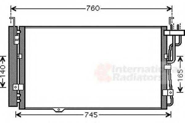 KIA 976063F000 Конденсатор, кондиціонер