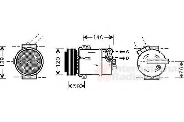 VAN WEZEL 3700K409