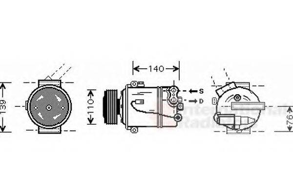VAN WEZEL 3700K410
