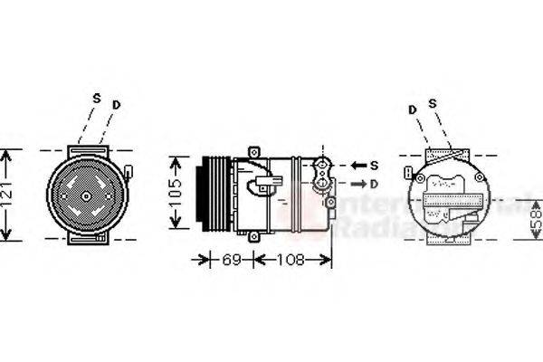 VAN WEZEL 3700K426