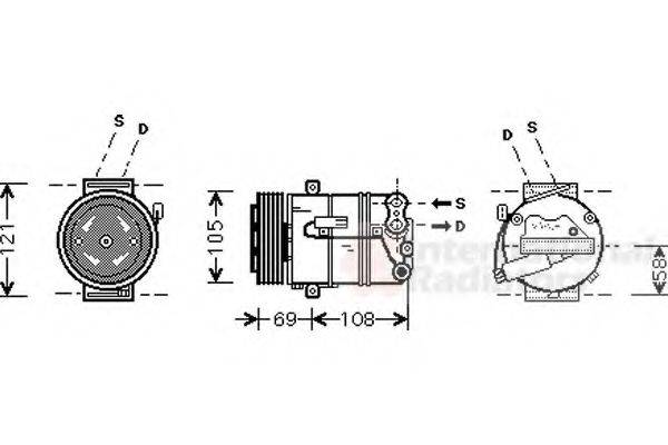 VAN WEZEL 3700K427