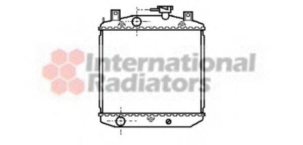 VALEO 731621 Радіатор, охолодження двигуна
