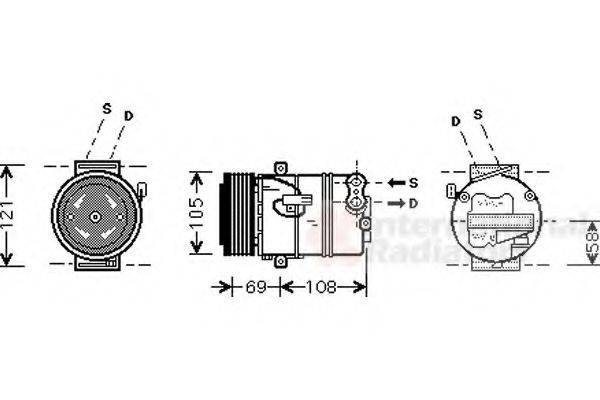 VAN WEZEL 3700K438