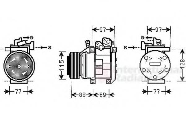 VAN WEZEL 8300K124