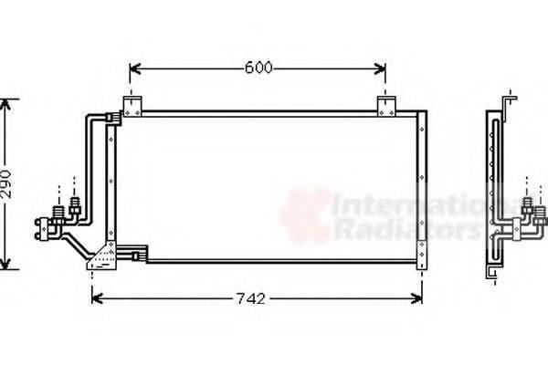 VALEO 817012 Конденсатор, кондиціонер
