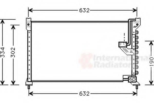 PAPE 103001 Конденсатор, кондиціонер