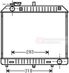 NRF 52002 Радіатор, охолодження двигуна