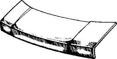 PM 883504 Капот двигуна
