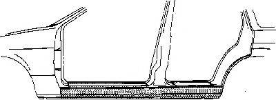 BINDER 3707012 Накладка порога