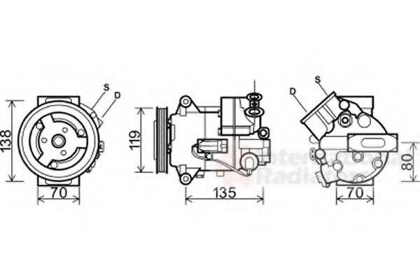 VAN WEZEL 3700K495