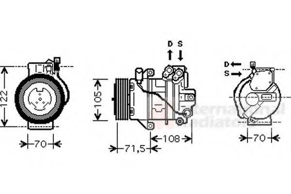 VAN WEZEL 2900K008