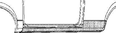 BINDER 8001 Накладка порога