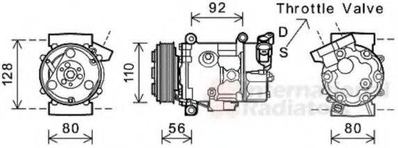 VAN WEZEL 0600K416