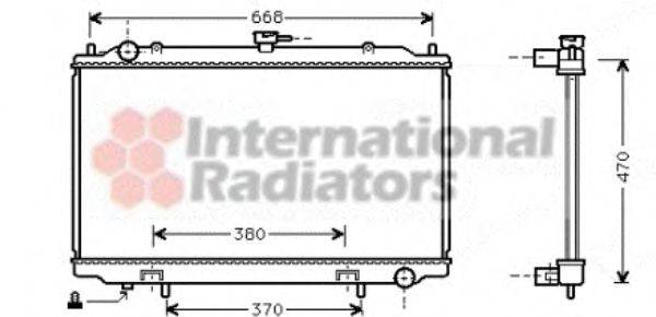 KILEN DN2188 Радіатор, охолодження двигуна