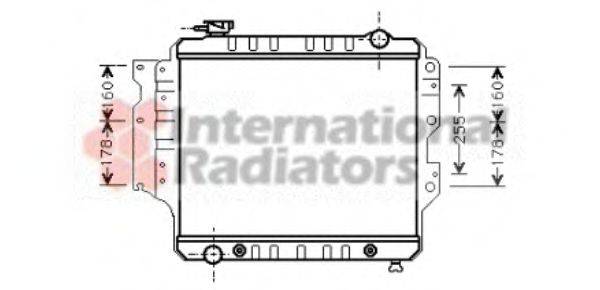 JEEP 52028114 Радіатор, охолодження двигуна