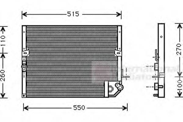 NISSENS 94513 Конденсатор, кондиціонер